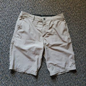 O'Neill Hybrid Khaki Board Shorts Size 30
